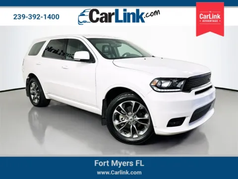 White 2019 Dodge Durango GT Plus for sale in Fort Myers, FL