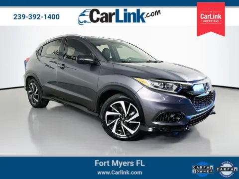 Gray 2019 Honda HR-V Sport for sale in Fort Myers, FL