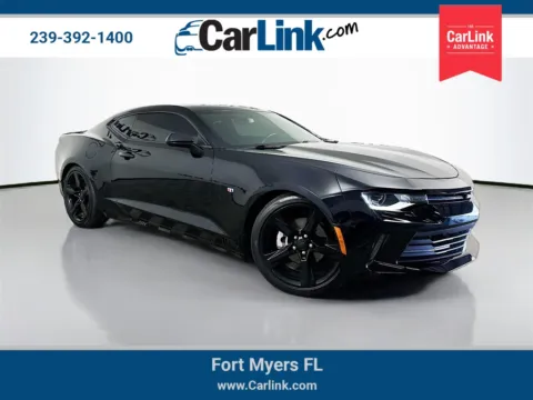 Black 2017 Chevrolet Camaro 1LT for sale in Fort Myers, FL