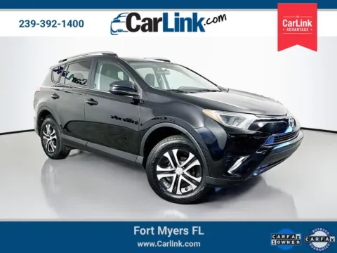 Black 2016 Toyota RAV4 LE for sale in Fort Myers, FL