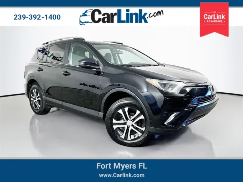Black 2016 Toyota RAV4 LE for sale in Fort Myers, FL