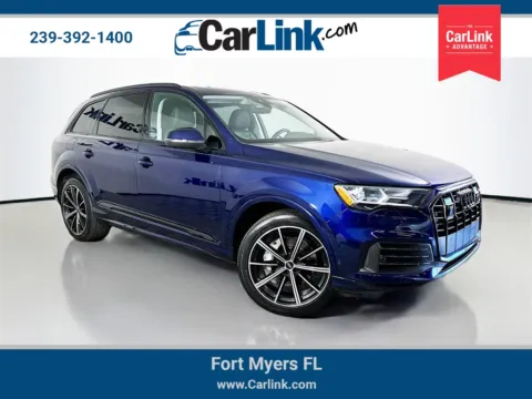 Blue 2021 Audi Q7 55 Premium Plus for sale in Fort Myers, FL