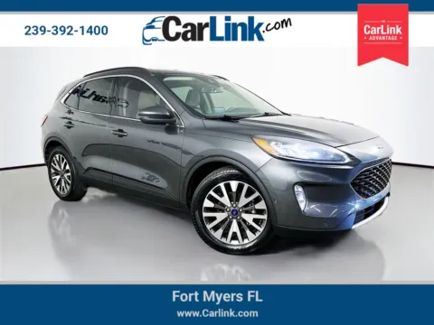 Gray 2020 Ford Escape Titanium Hybrid for sale in Fort Myers, FL