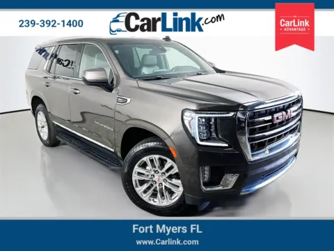 Gray 2021 GMC Yukon SLT for sale in Fort Myers, FL
