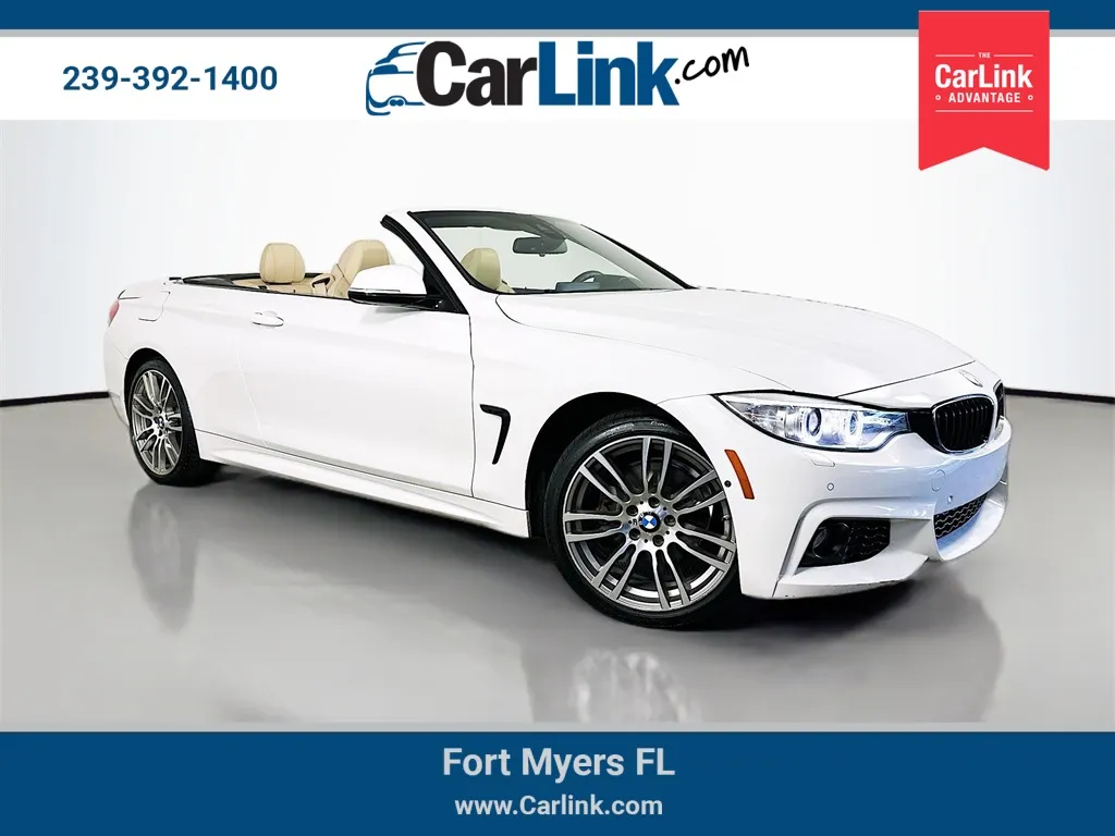 White 2017 BMW 4 Series 430i xDrive for sale in Fort Myers, FL