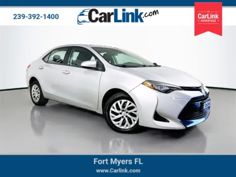 Silver 2017 Toyota Corolla L for sale in Fort Myers, FL