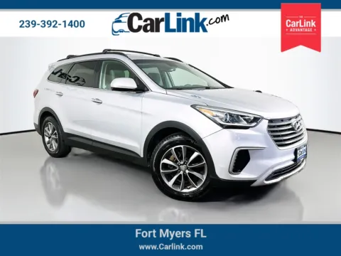 Silver 2017 Hyundai Santa Fe SE for sale in Fort Myers, FL