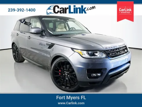 Gray 2016 Land Rover Range Rover Sport HSE Td6 for sale in Fort Myers, FL