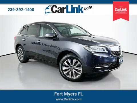 Gray 2014 Acura MDX 3.5L Technology Package for sale in Fort Myers, FL