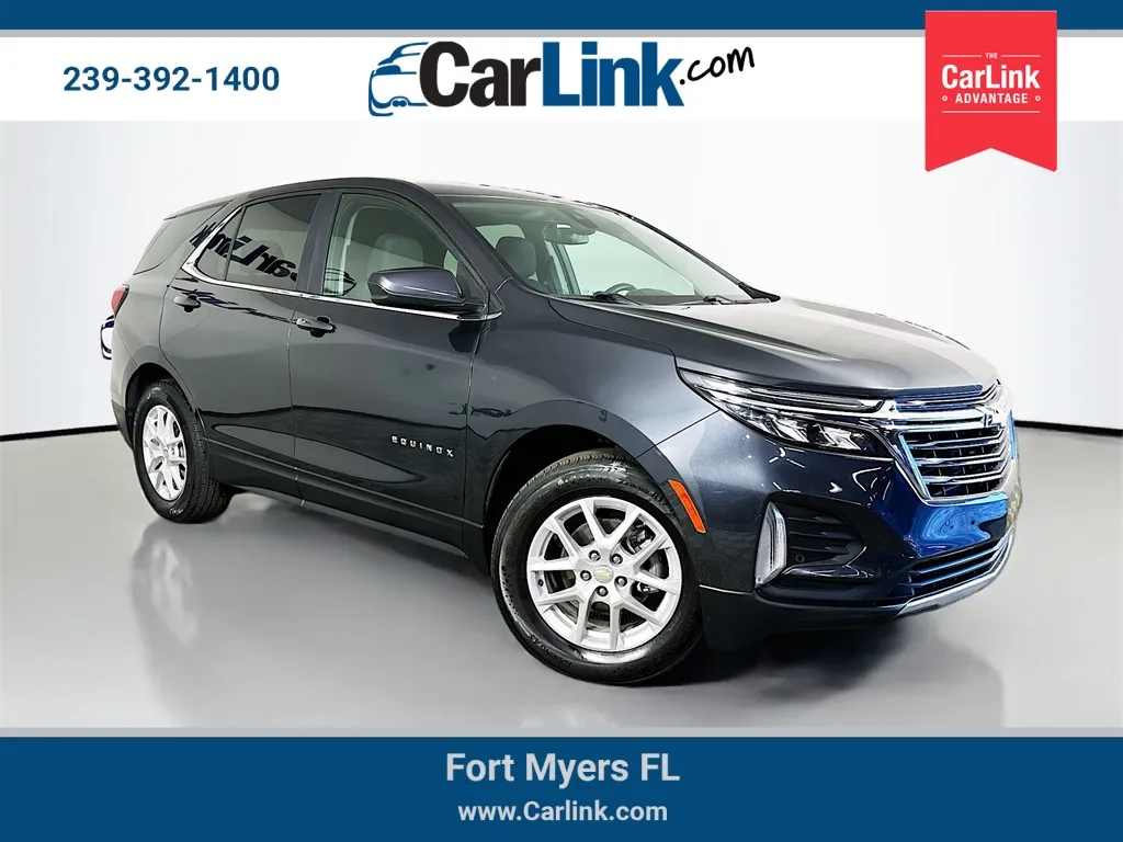 Gray 2022 Chevrolet Equinox LT for sale in Fort Myers, FL