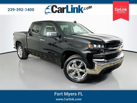 Black 2020 Chevrolet Silverado 1500 LT for sale in Fort Myers, FL
