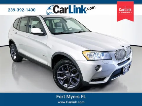 Silver 2012 BMW X3 xDrive35i for sale in Fort Myers, FL
