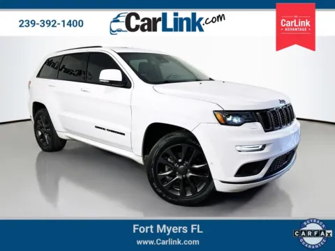 White 2019 Jeep Grand Cherokee High Altitude for sale in Fort Myers, FL