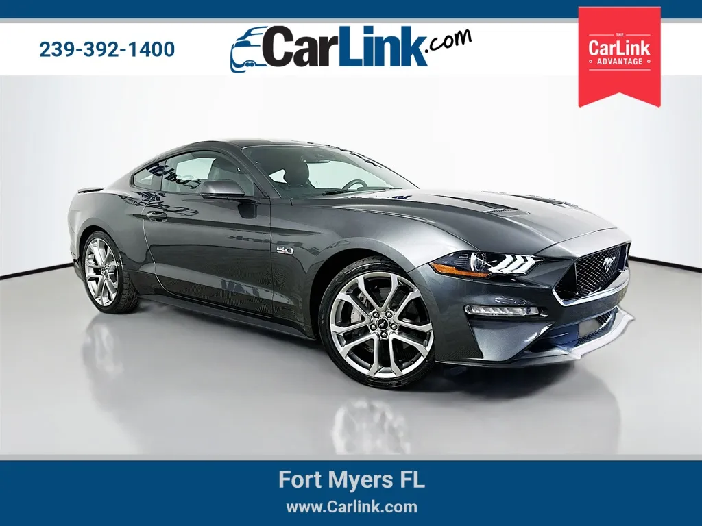 Gray 2020 Ford Mustang GT Premium for sale in Fort Myers, FL