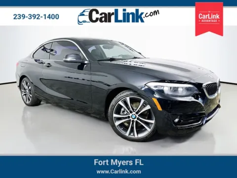 Black 2018 BMW 2 Series 230i for sale in Fort Myers, FL