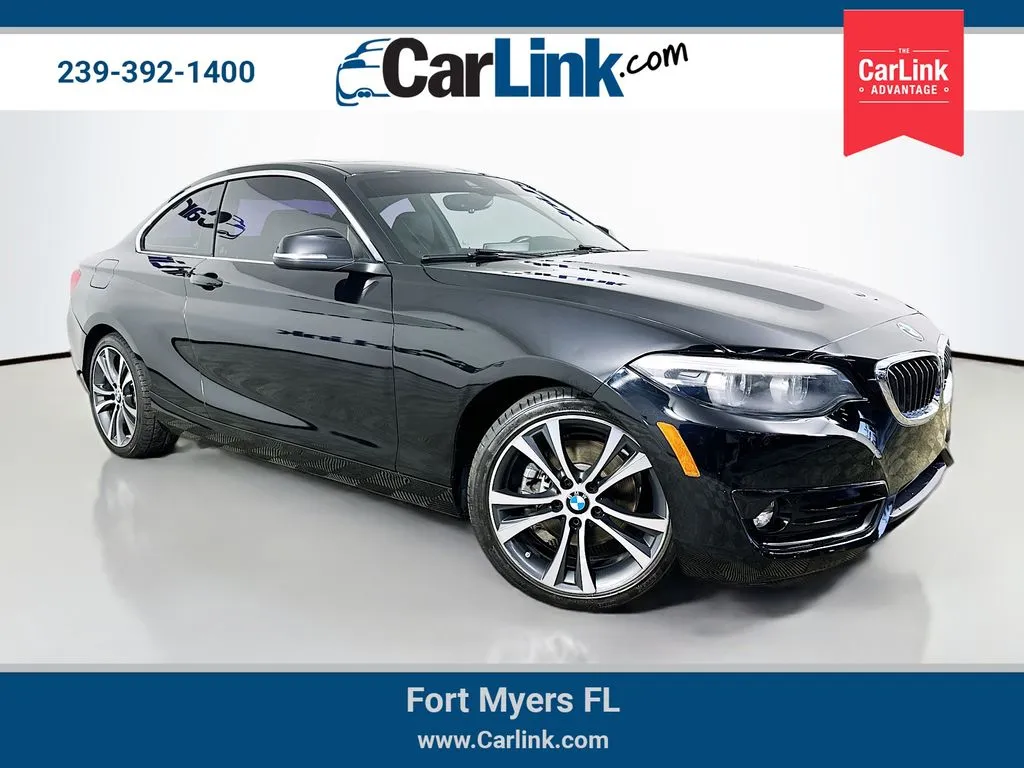 Black 2018 BMW 2 Series 230i for sale in Fort Myers, FL
