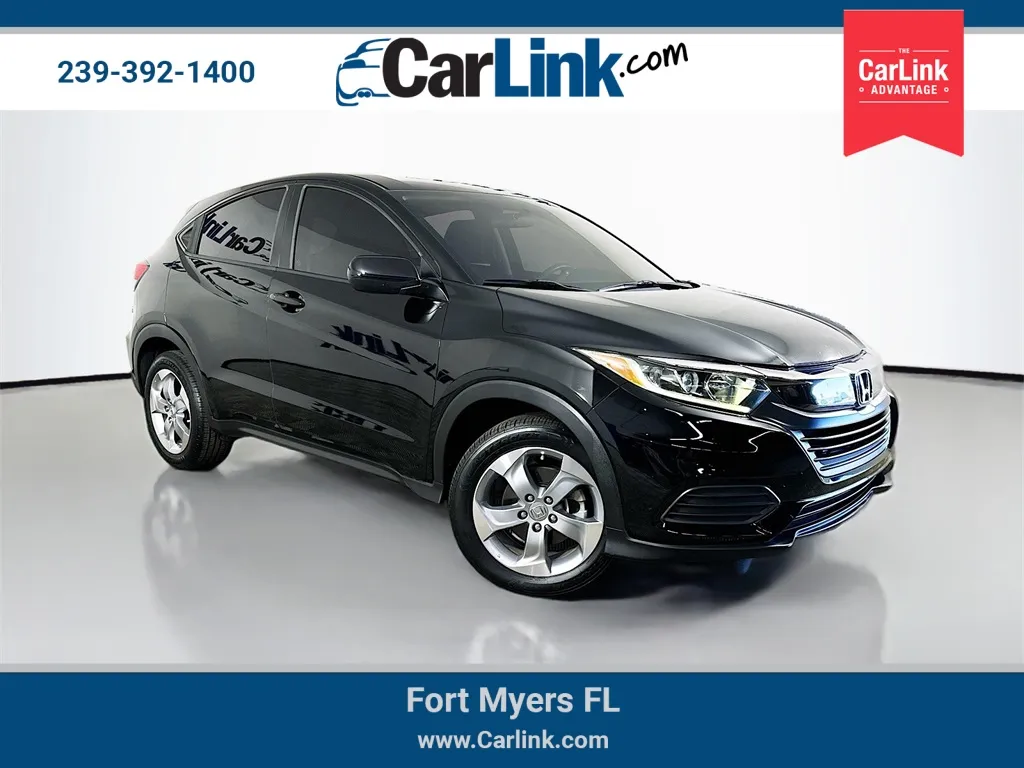 Black 2020 Honda HR-V LX for sale in Fort Myers, FL