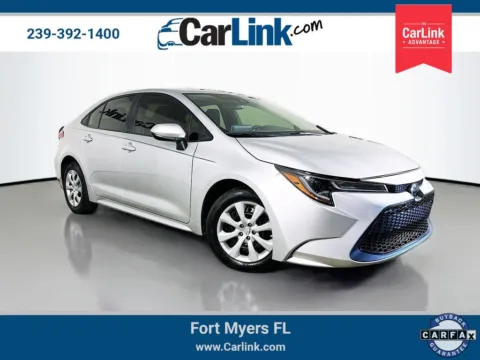 Silver 2020 Toyota Corolla LE for sale in Fort Myers, FL
