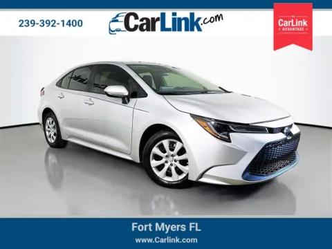Silver 2020 Toyota Corolla LE for sale in Fort Myers, FL