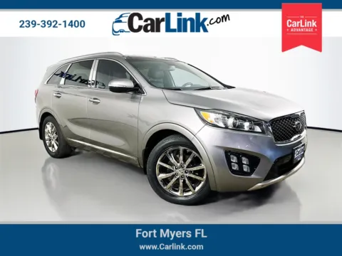 Silver 2016 Kia Sorento SX Limited for sale in Fort Myers, FL