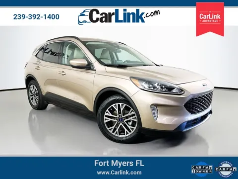 Gold 2020 Ford Escape SEL for sale in Fort Myers, FL