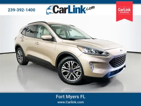 Gold 2020 Ford Escape SEL for sale in Fort Myers, FL
