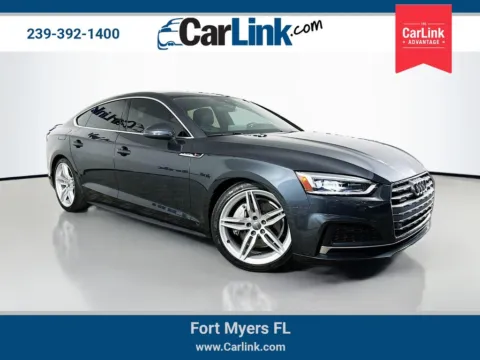 Gray 2019 Audi A5 Sportback Premium Plus for sale in Fort Myers, FL