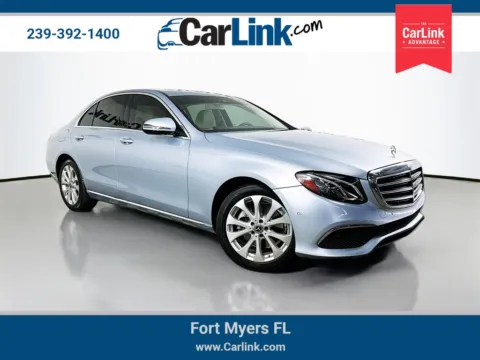 Black 2018 Mercedes-Benz E-Class E 300 for sale in Fort Myers, FL