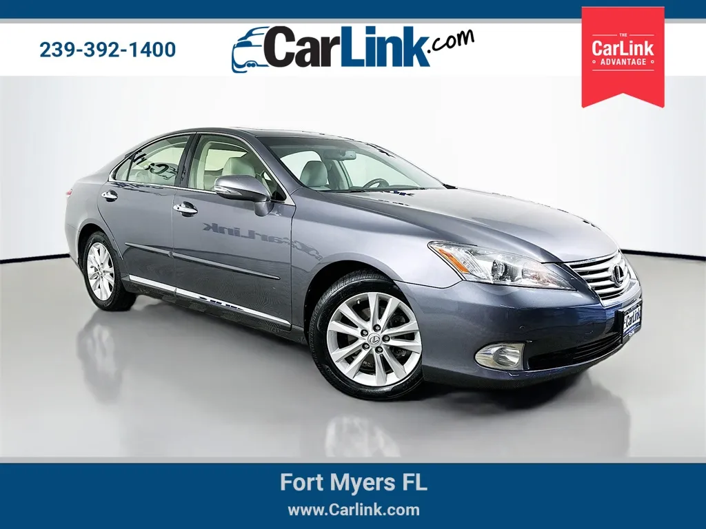 Yellow 2012 Lexus ES 350 for sale in Fort Myers, FL