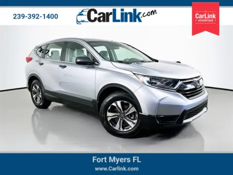 Silver 2017 Honda CR-V LX for sale in Fort Myers, FL