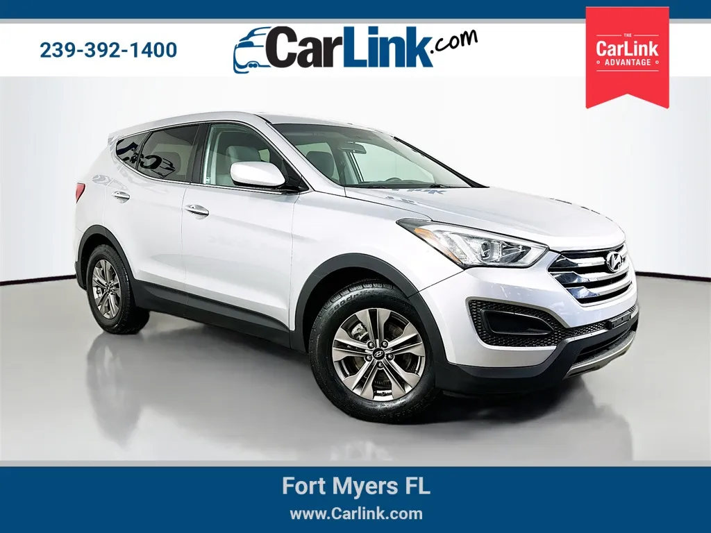 Silver 2016 Hyundai Santa Fe Sport 2.4 Base for sale in Fort Myers, FL