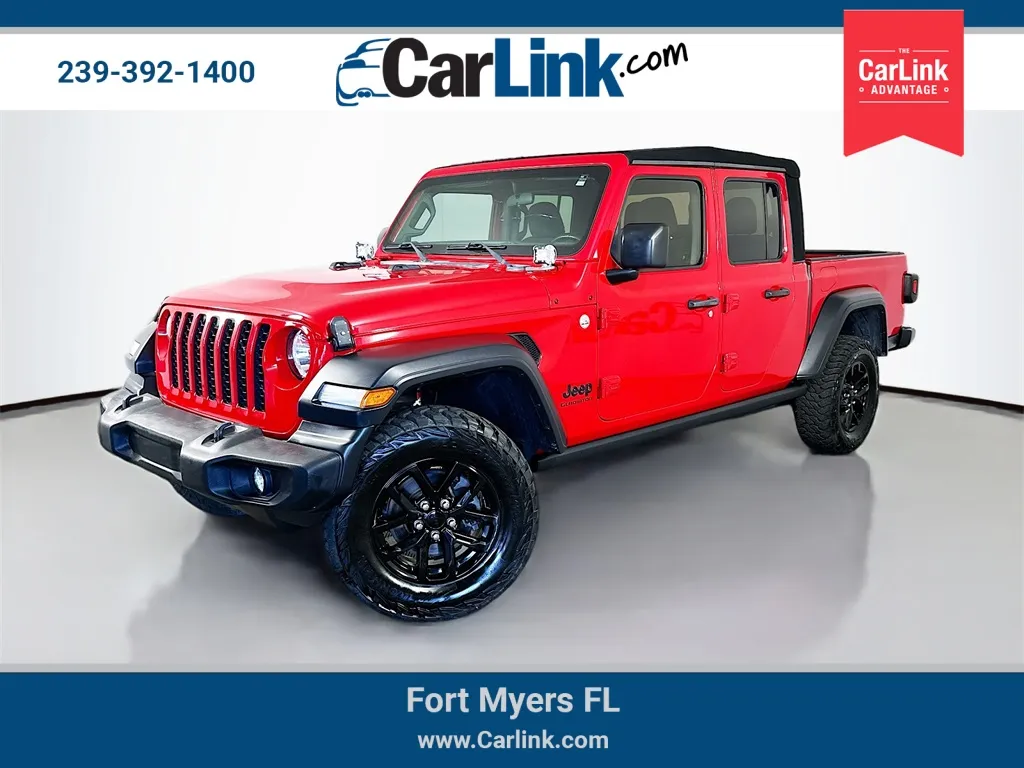 Red 2020 Jeep Gladiator Sport for sale in Fort Myers, FL