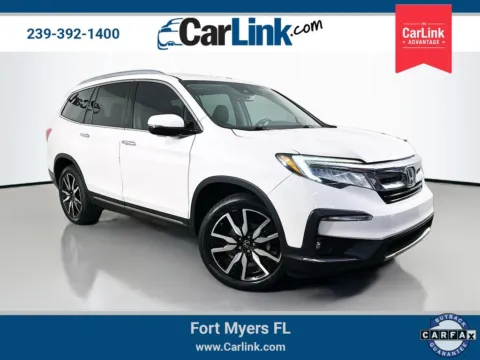 White 2019 Honda Pilot Elite for sale in Fort Myers, FL
