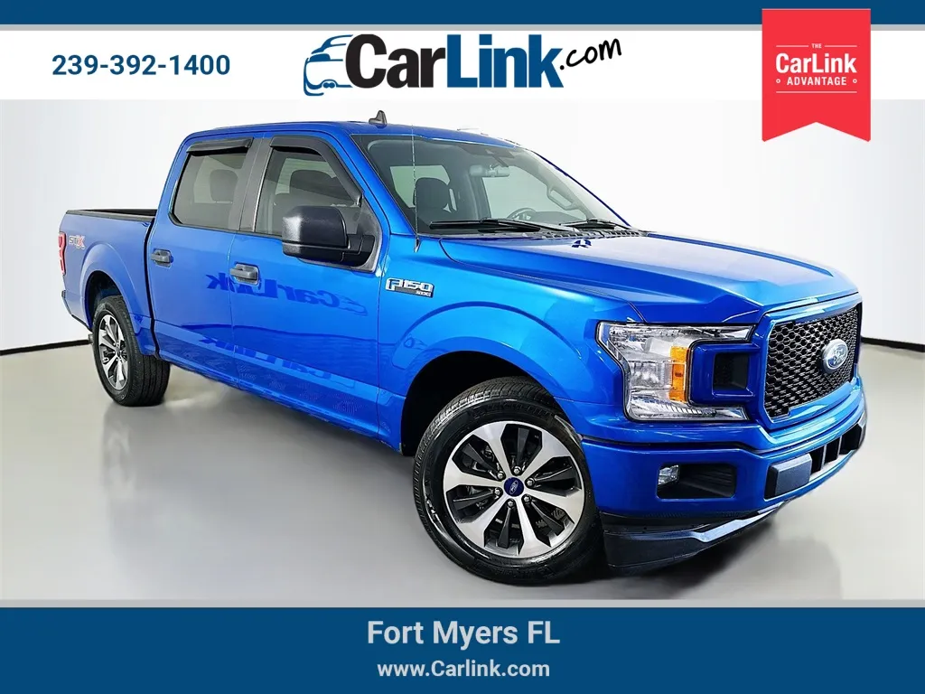 Blue 2020 Ford F-150 XL for sale in Fort Myers, FL