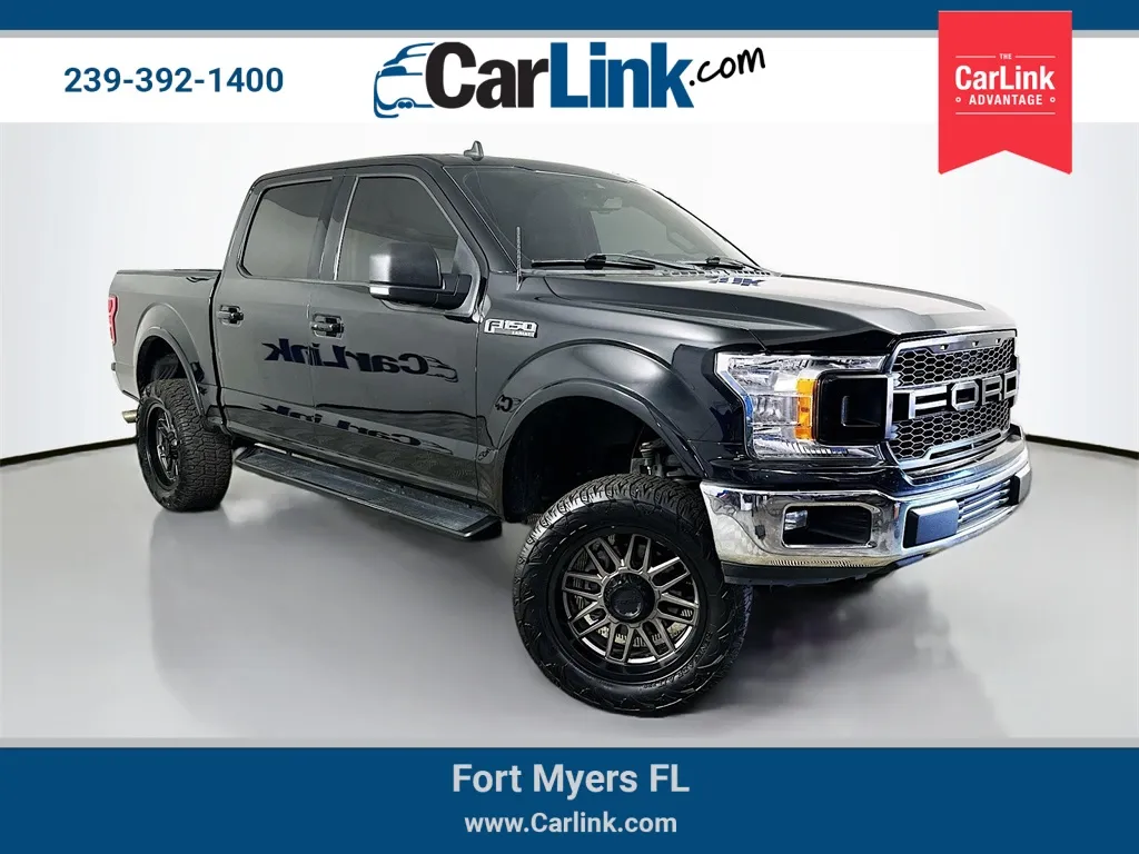 Black 2019 Ford F-150 Lariat for sale in Fort Myers, FL
