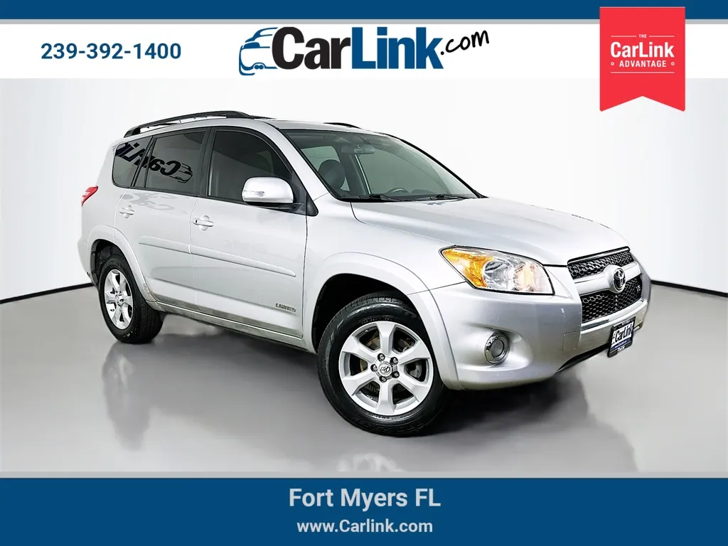 Black 2011 Toyota RAV4 Limited for sale in Fort Myers, FL
