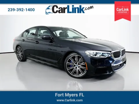 Black 2019 BMW 5 Series 540i for sale in Fort Myers, FL