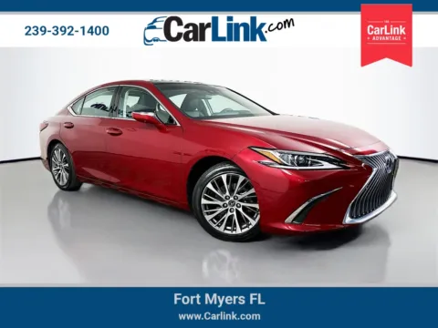 Red 2019 Lexus ES 350 Luxury for sale in Fort Myers, FL