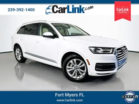 Black 2017 Audi Q7 3.0T Premium Plus for sale in Fort Myers, FL