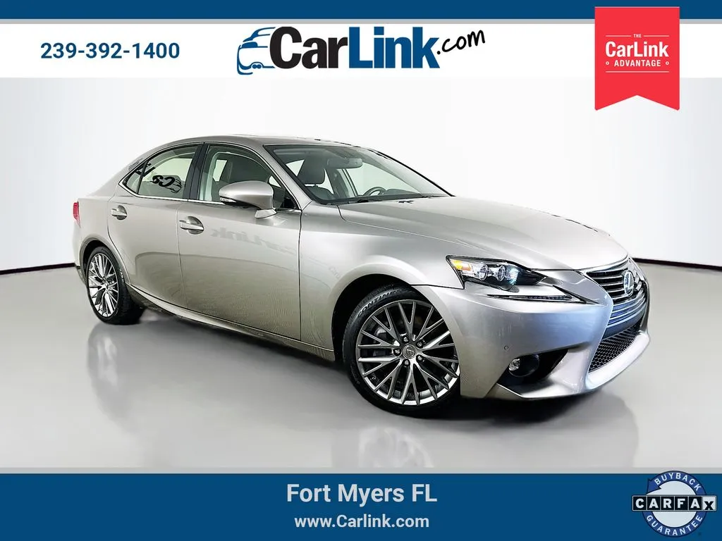 Silver 2016 Lexus IS 300 for sale in Fort Myers, FL