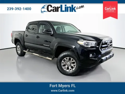 Black 2016 Toyota Tacoma SR5 for sale in Fort Myers, FL