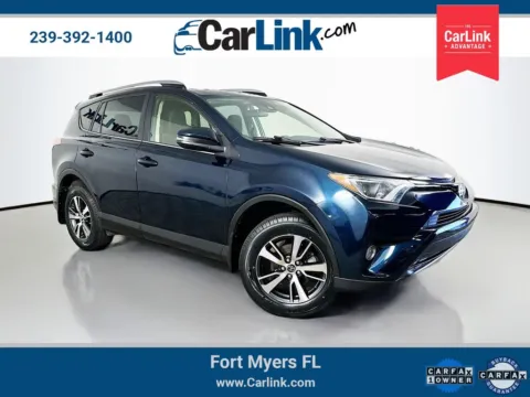 Green 2018 Toyota RAV4 XLE for sale in Fort Myers, FL