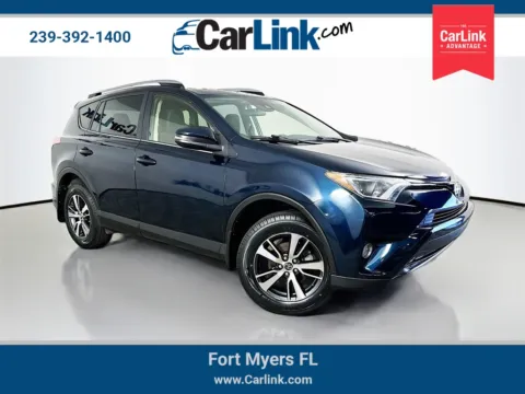 Green 2018 Toyota RAV4 XLE for sale in Fort Myers, FL