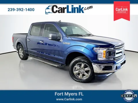 Blue 2020 Ford F-150 XLT for sale in Fort Myers, FL