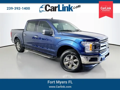 Blue 2020 Ford F-150 XLT for sale in Fort Myers, FL