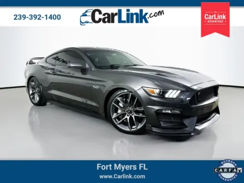 Gray 2015 Ford Mustang GT Premium for sale in Fort Myers, FL