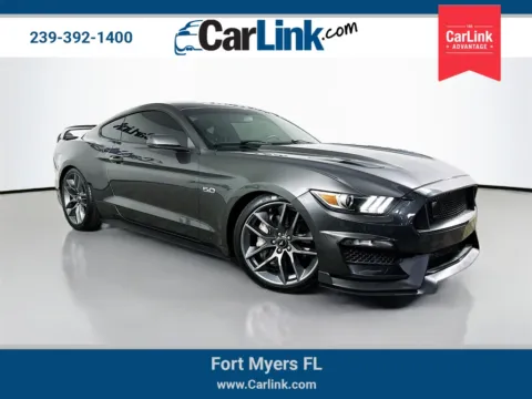 Gray 2015 Ford Mustang GT Premium for sale in Fort Myers, FL