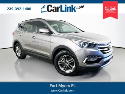 Gray 2018 Hyundai Santa Fe Sport 2.4 Base for sale in Fort Myers, FL