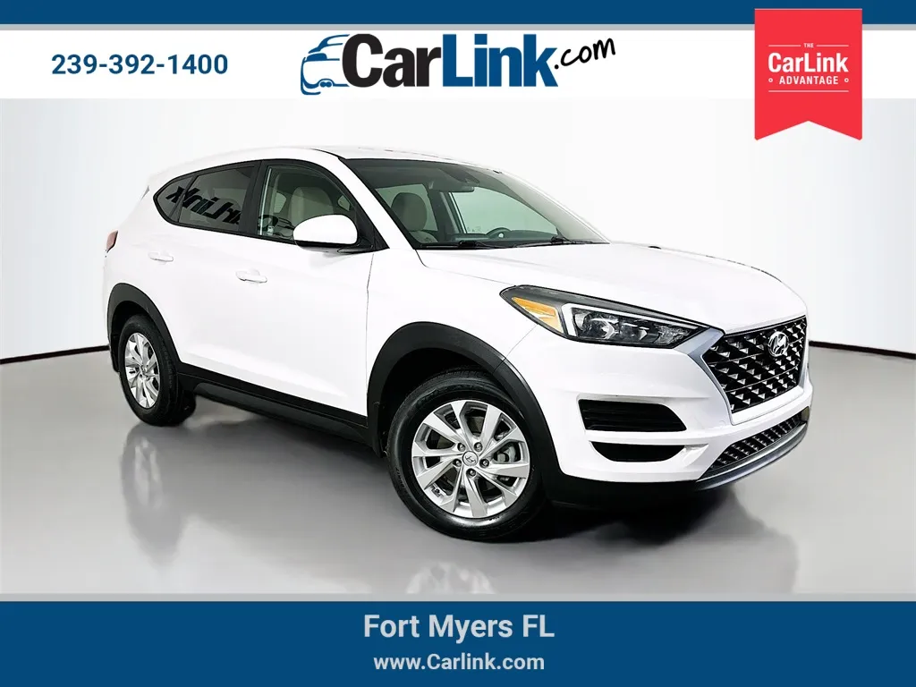 White 2020 Hyundai Tucson SE for sale in Fort Myers, FL