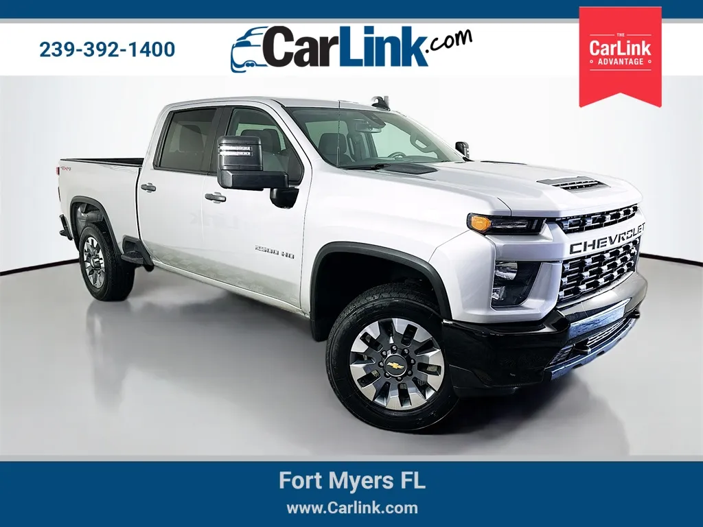 Silver 2023 Chevrolet Silverado 2500HD Custom for sale in Fort Myers, FL